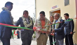 Bolivia - ISS inauguration in South America